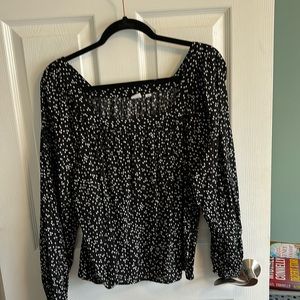 Gap crop top- long sleeves